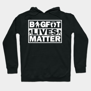 Funny Bigfoot Quotes Squatch, Bigfoot Lives Matter Gift Hoodie